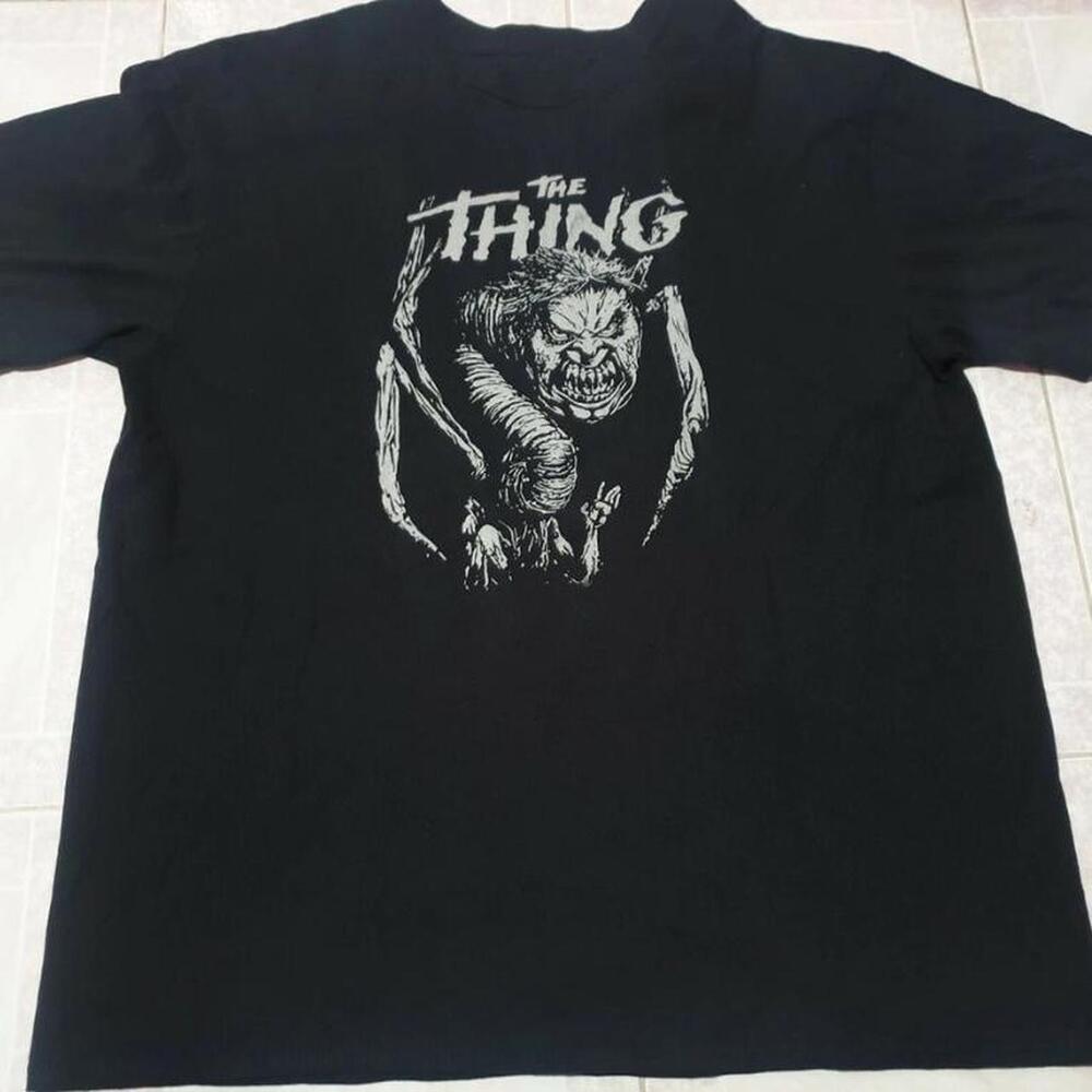 The Thing 1982 Movie Promo Tee Black And White